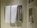 Thermique 24" Wall Mounted Heated Glass Towel Warmer - Polished Chrome
