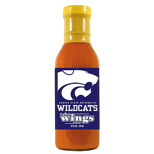 Kansas State Wildcats NCAA Buffalo Wings Sauce - 12oz by Hot Wings