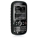Black Premium Silicone Skin Snap-On Cover Hard Case Cell Phone Protector for Palm Treo Pro