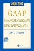 GAAP Financial Statement Disclosures Manual, 2006-2007
