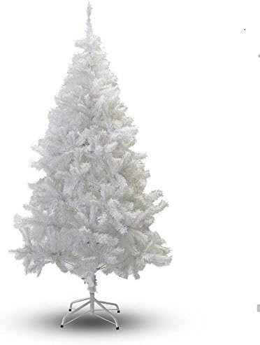 Pre-Lit Christmas WHITE 4-Feet TREE WITH IRON STAND &amp; LIGHT