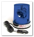 EMERG LTG,BLUE,ECONOLITE W/REVOLVING REFLECTOR,MAGNETIC BASE