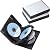 ELECOM DVDトールケース7枚収納 3枚パック ブラック CCD-DVD10BK