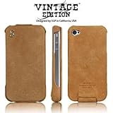 SGP iPhone 4 Leather Case Vintage Edition (Brown)