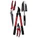 Bond 6585 4 Piece Gardening Combo Set With Grass Shear, Mini Lopper, Pruner And Trowel