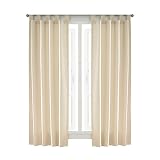 Review Weavetex  / Casual Home Window Pair Ivory Tab Top 84X63