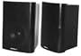 AudioSource LS525 2-Way Indoor/Outdoor Bookshelf Speakers (Pair, Black)
