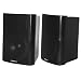 AudioSource LS525 2-Way Indoor/Outdoor Bookshelf Speakers (Pair, Black)