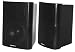 AudioSource LS525 2-Way Indoor/Outdoor Bookshelf Speakers (Pair, Black)
