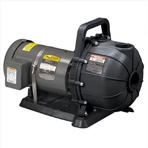 Super Series 2 Water Pump with Single Phase 5.0 HP Electric Baldor Motor Port Size GPM Max... by 