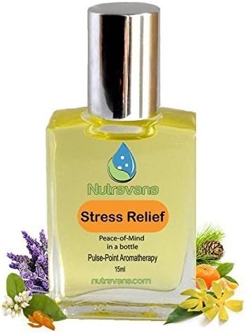 Nutravana 'Stress Relief' Roll-on Restore Your Better Self and Begin Again -Naturally Relieve Stress, Ease Irritability Tension -Safe 100% Guarantee by Nutravana