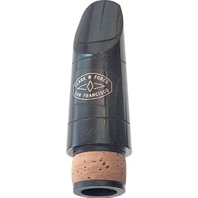 Clark W Fobes San Francisco Bass Clarinet Mouthpiece, Model CF - 1.70 mm Tip by 
