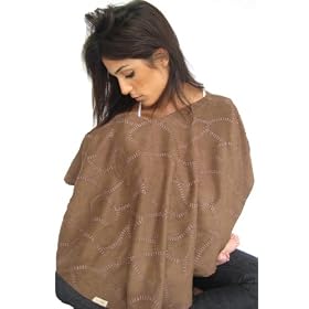 L'oved Baby Nursing Shawl (Out-on-the-Town Brown)
