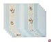 Rose Tree Capricornia Table Linens Set Of 6 Placemats, White