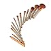 Bestpriceam 12 pcs/set Makeup Brush Set (Gold)
