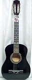 Childrens Black Acoustic Starter Guitar Beginner 32