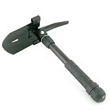 Sporting Goods : Compact Folding Shovel with Pick