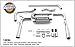 Magnaflow Exhaust 15694 Stainless Steel Muffler For Select Chevy Camaro/Pontiac Firebird Cars, 3.4L, V6 Engines