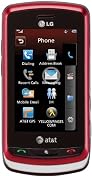 LG Xenon GR500 Phone, Red (AT&T)