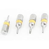 uxcell ドライバービット　T6　2mm 先端 6.3mm トルクス