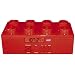 LEGO CD Player rot Stereo Baustein Optik