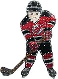 9" NHL New Jersey Devils Lighted Car Window Hockey Player
