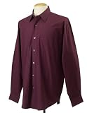 Men's Preston Cotton Dress Shirt with Gingham Pattern