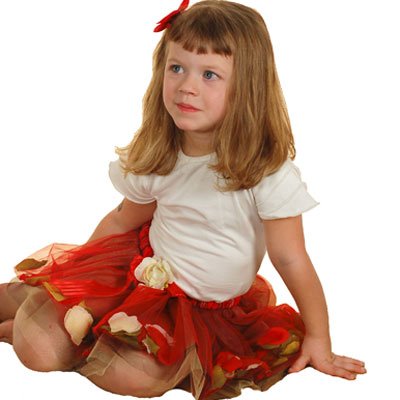 Baby Girl Ballet TUTU RED PLAID Dance Skirt BEARY BASICS Girls 3-24M