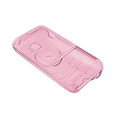3n1 Combo - Hard Case for Creative Zen Mozaic 2GB 4 GB 8 GB MP3 Player + Bonus Young Micro TM Live Green Wristband, Pink