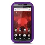 LG Thrill 4G Silicone Skin Soft Phone Cover - Purple