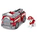 Paw Patrol, Marshallâ€™s Fire Engine Vehicle with Collectible Figure, for Kids Aged 3 and Up