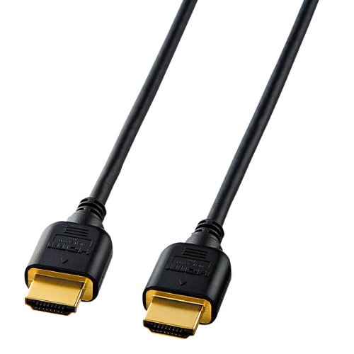 SANWA SUPPLY KM-HD20-18SL 極細HDMIケーブル 1.8m