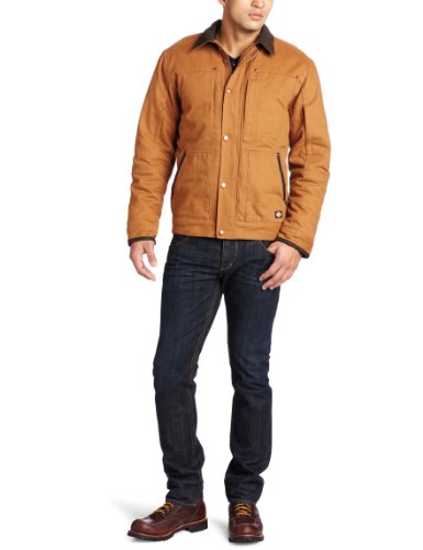 Dickies Mens Sanded Duck Hooded Jacket