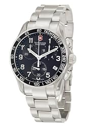 Victorinox Swiss Army Men's 241171 Chrono Classic Black Dial Watch