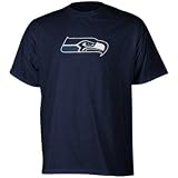 NFL Seattle Seahawks Youth 8-20 Short Sleeve T-Shirt Primary Logo, Large, Blue at Amazon.com