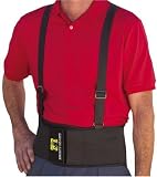Body Glove 90313 Open Road Back Support, Black, Large