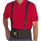 Body Glove 90313 Open Road Back Support, Black, Large by Body Glove