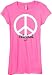 Junior's Volleyball Peace Tee