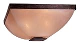 Minka Lavery Lights 6277-357 Flush Mount Iron Oxide Lineage Transitional Indoor Lighting