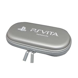 【クリックで詳細表示】PlayStation Vita 専用EVAケース オフィシャルライセンス商品 シルバー SZC-GV02SL： ゲーム