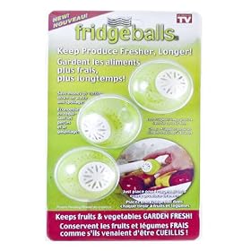 Fridge Balls 3-Pack for Fresh Fruit and Vegetables - As Seen On TV