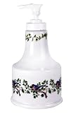 Portmeirion Birds of Britain Earthenware 6-1/4-Inch Lotion Dispenser