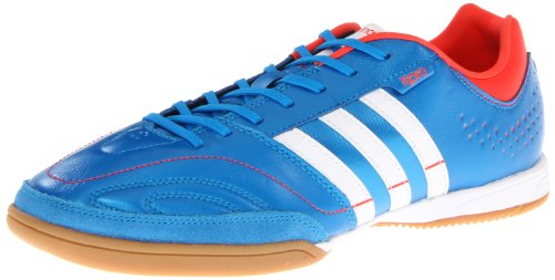 adidas Men's 11Nova IN Soccer Cleat,Bright Blue/Running White/Infrared,10.5 M US