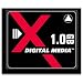 X Digital Media 1 GB REDLINE PROformance  70X Compact Flash Card
