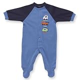 Gerber Snap Front Sleep 'N Play, Transportation Boy, 3-6 Months