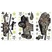 Camo Army Military II Open Line Wall Stickers