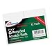 Ampad 21-730R Recycled Scratch Pad Notebook, Unruled, 3x5 Inches, White, 100 Sheets per Pad - 12 Pads per Pack
