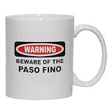 BEWARE OF THE PASO FINO Mug for Coffee / Hot Beverage 11 oz. GREEN