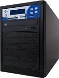 EZ-Dupe MEDIA/MIRROR 3-Bay Duplicator for DVDs, CDs, USB and Virtually Every Type of Media Card (Black)