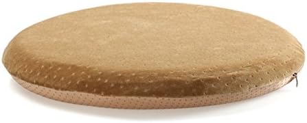 Slip velvet pad office Nice Bottom round/ Memory foam seat cushion chair-J 42x42cm(17x17inch)